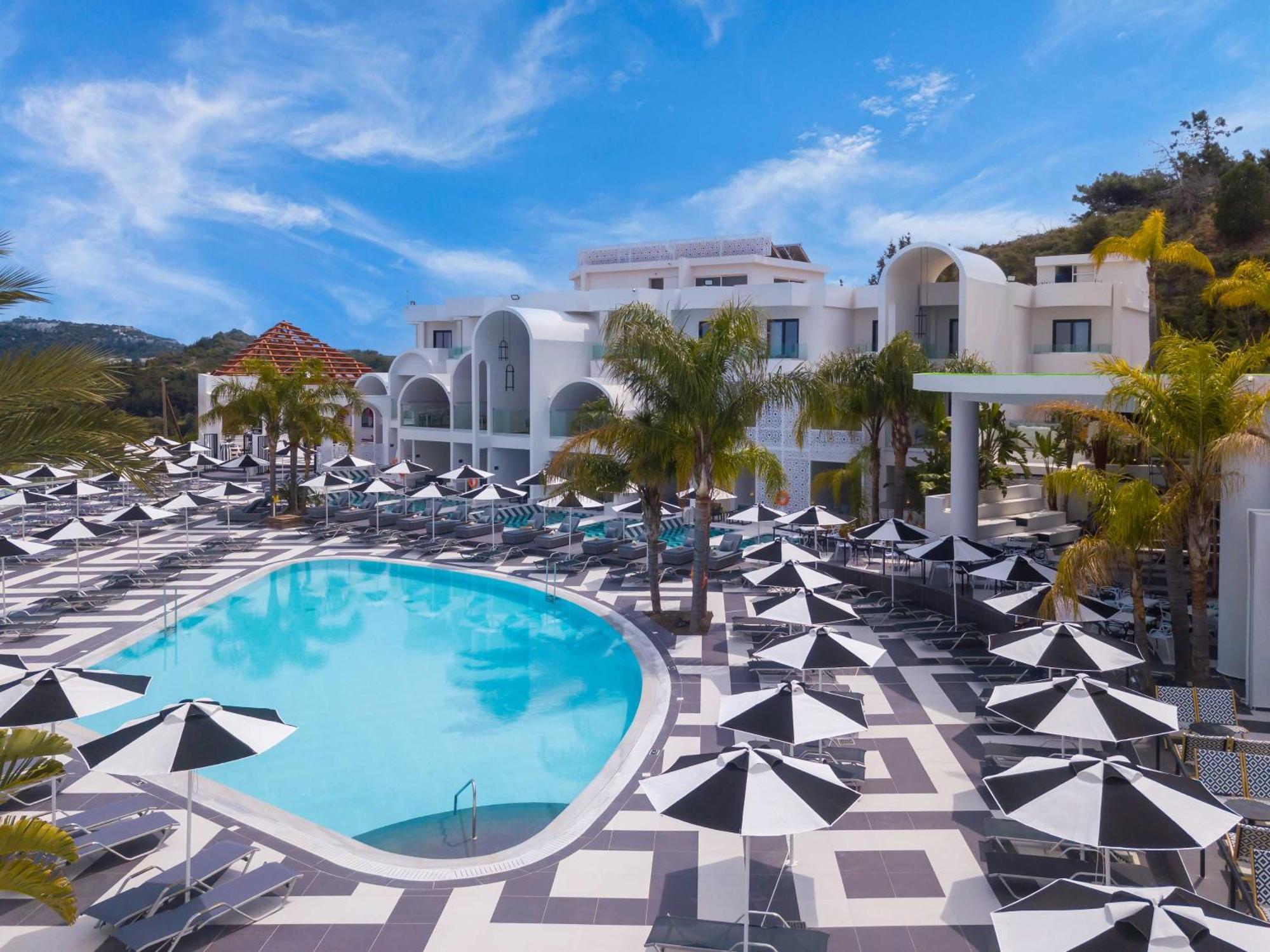 Venezia Resort Hotel & Spa Faliraki Exterior foto